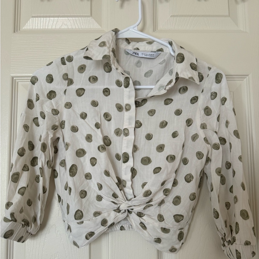 ZARA - Xs blouse , half sleeves
